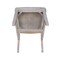 International Concepts Set of 2 Cafe Chairs, Washed Gray Taupe C09-61P - alternate 5